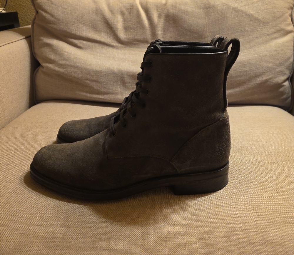 Vince Dark Suede Men's Boots